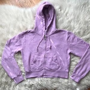 Brandy Lilac Crystal Hoodie